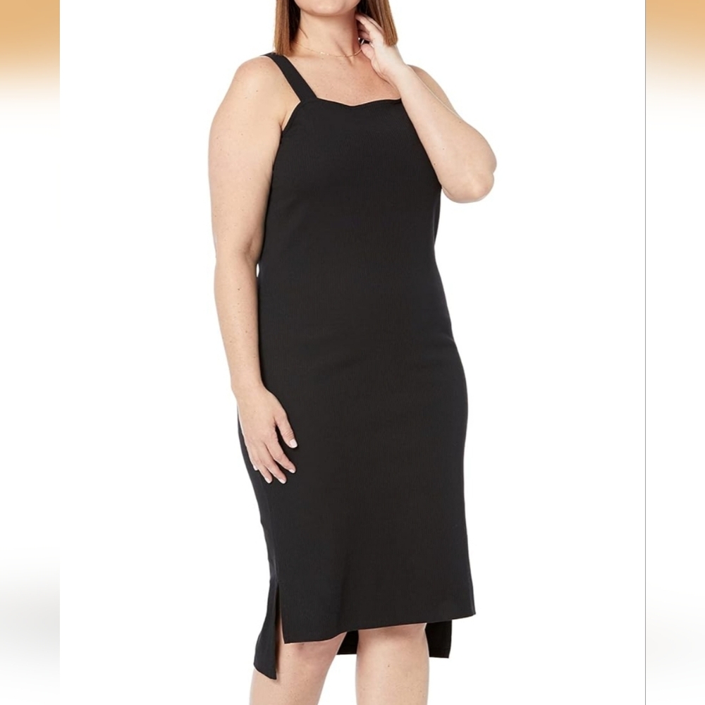 Elegant Black Midi Dress